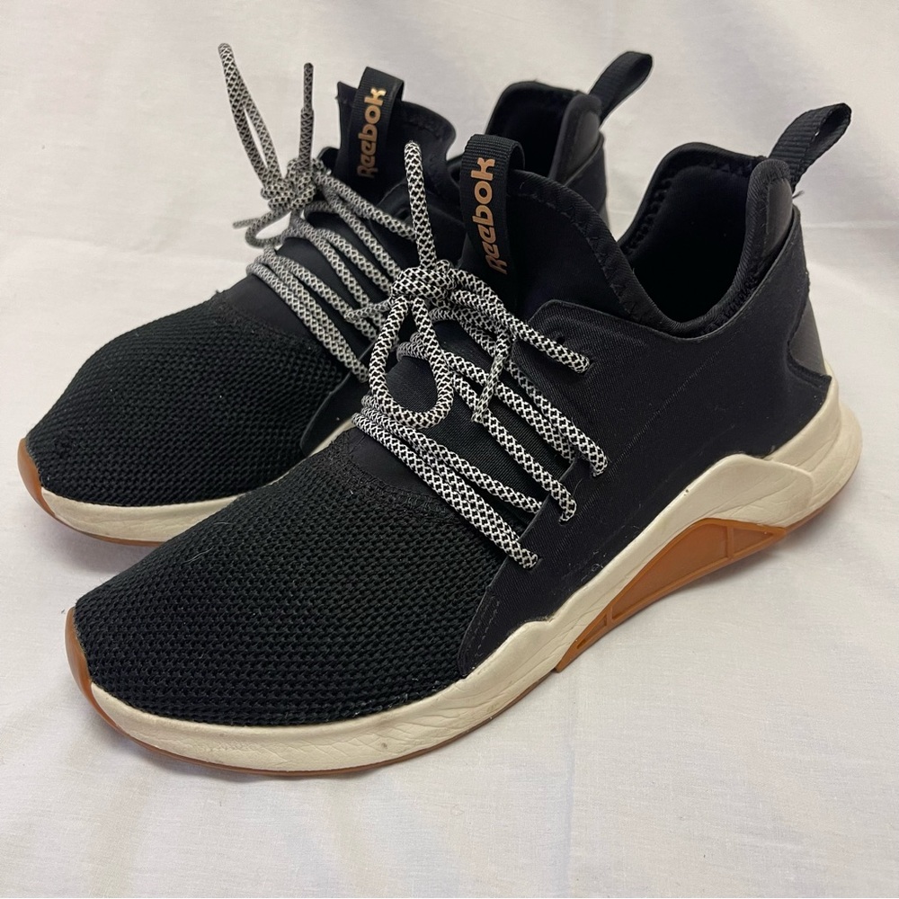 REEBOK Black Sneakers Guresu 2 Black Gum Style #DV7291 Women’s size 9